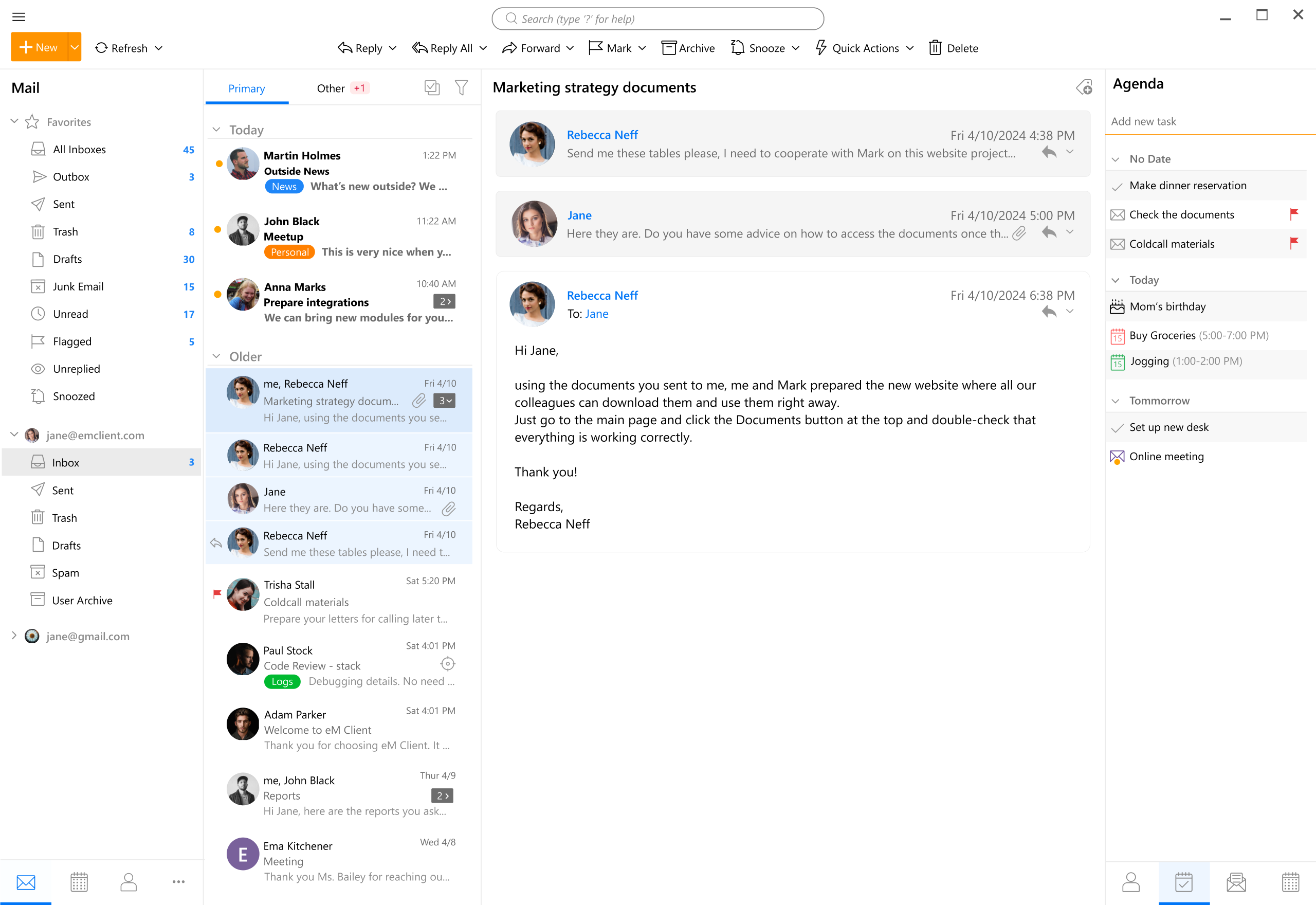 eM Client Pro 9.1.2125
