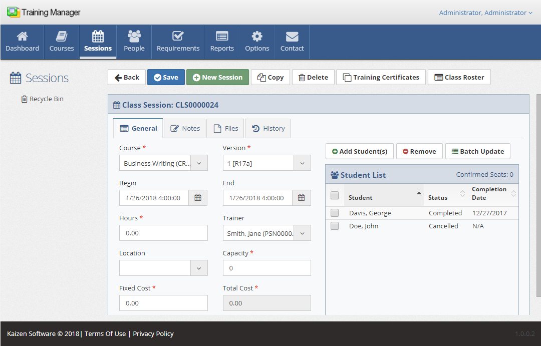 Training Manager 2022 Enterprise 3.2.1013