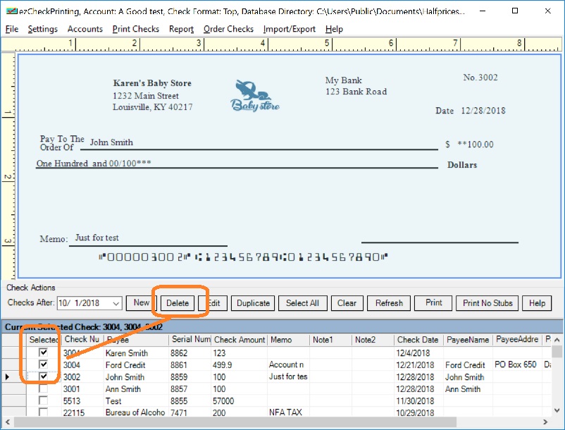 ezCheckPrinting 8.0.4