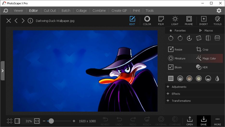 PhotoScape X Pro 4.2.1
