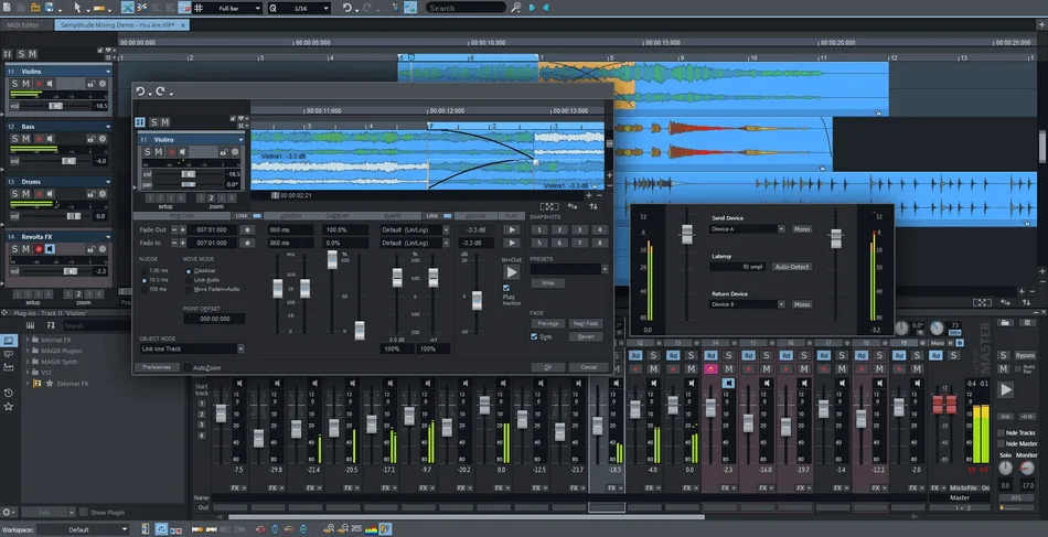 MAGIX Samplitude Pro X7 Suite 18.1.0.22382
