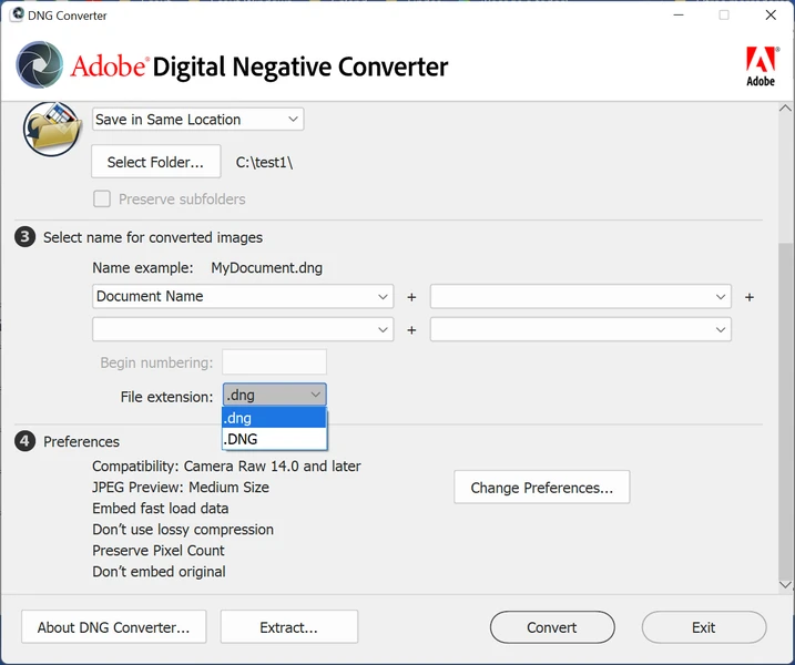 Adobe DNG Converter 14.5 (x64)