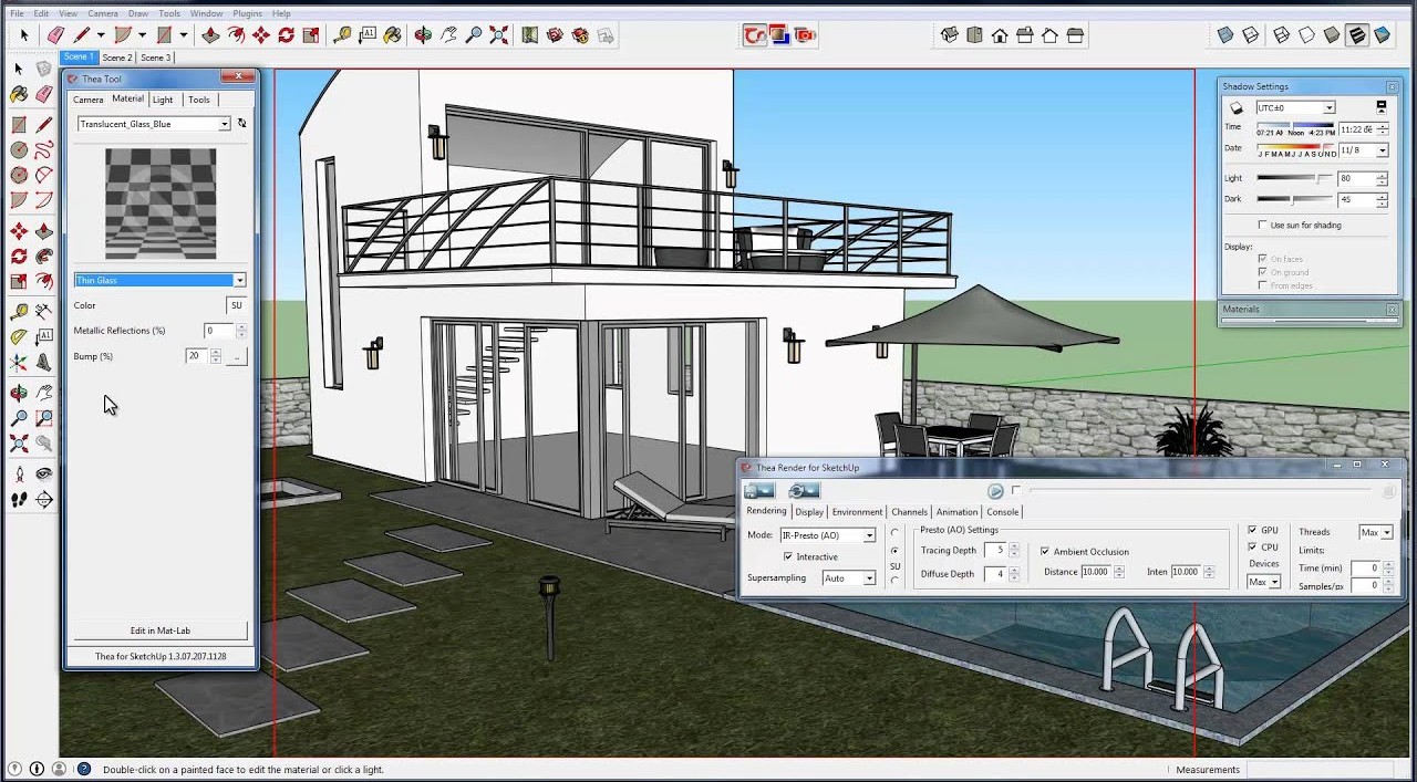 Thea (SketchUp üçün) v3.5.1192.1970 (x64)