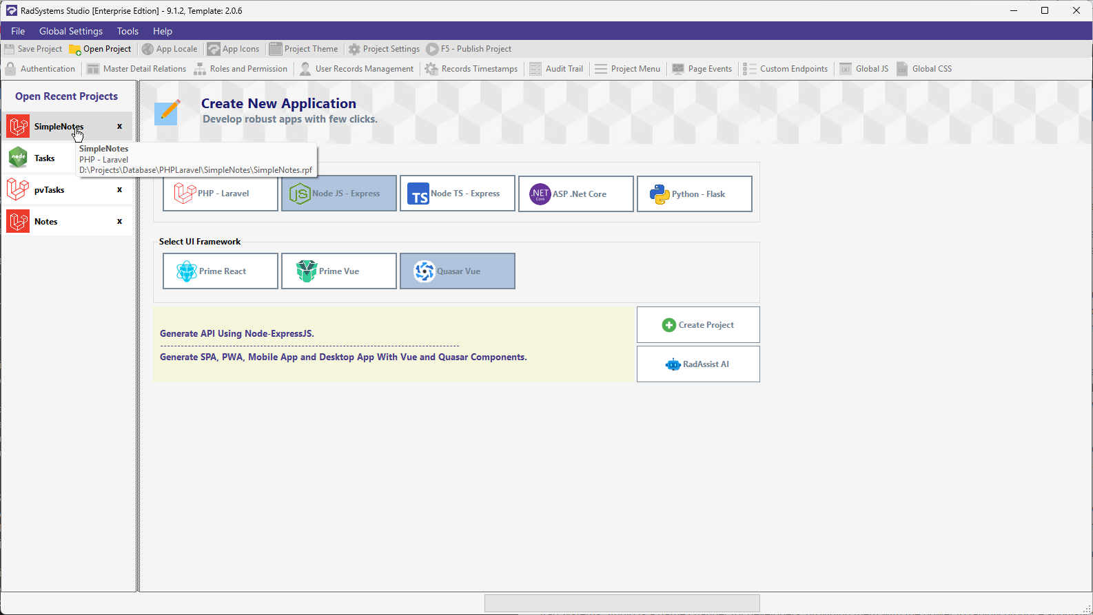 Radsystems Studio 7.1.2