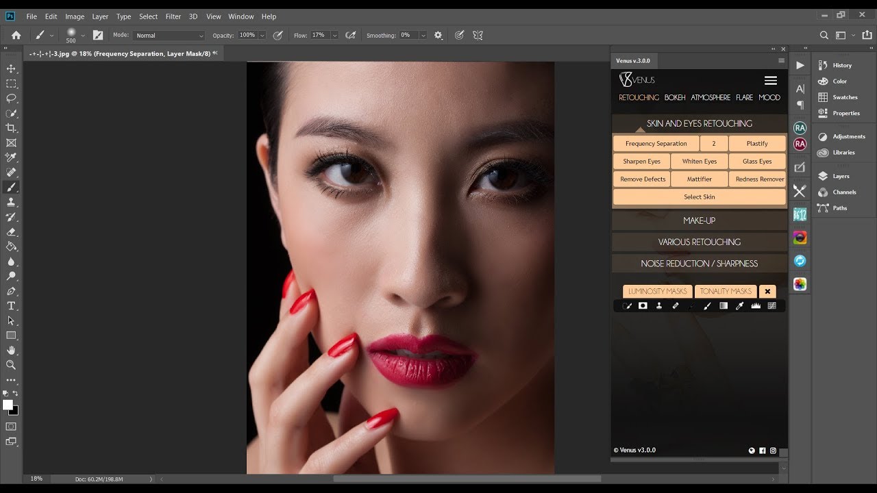 Venus Retouch Panel 3.0.0