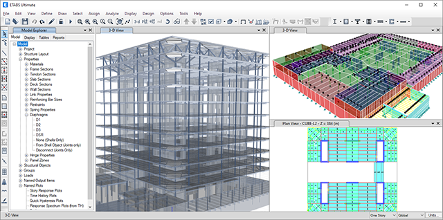 CSI ETABS Ultimate 20.3.0 Build 2929 (x64)