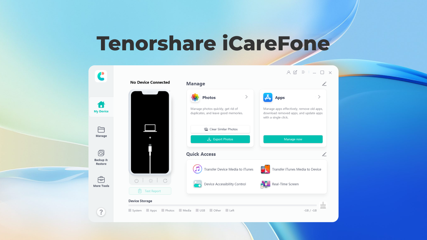 Tenorshare iCareFone 8.4.2.9