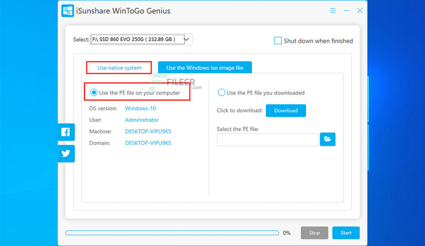 iSunshare WinToGo Genius 3.1.7.4